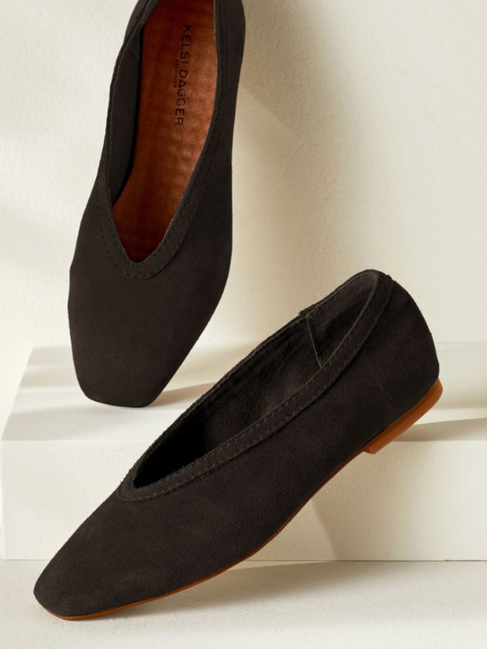 Kelsi Dagger | Suede Ballet Flats